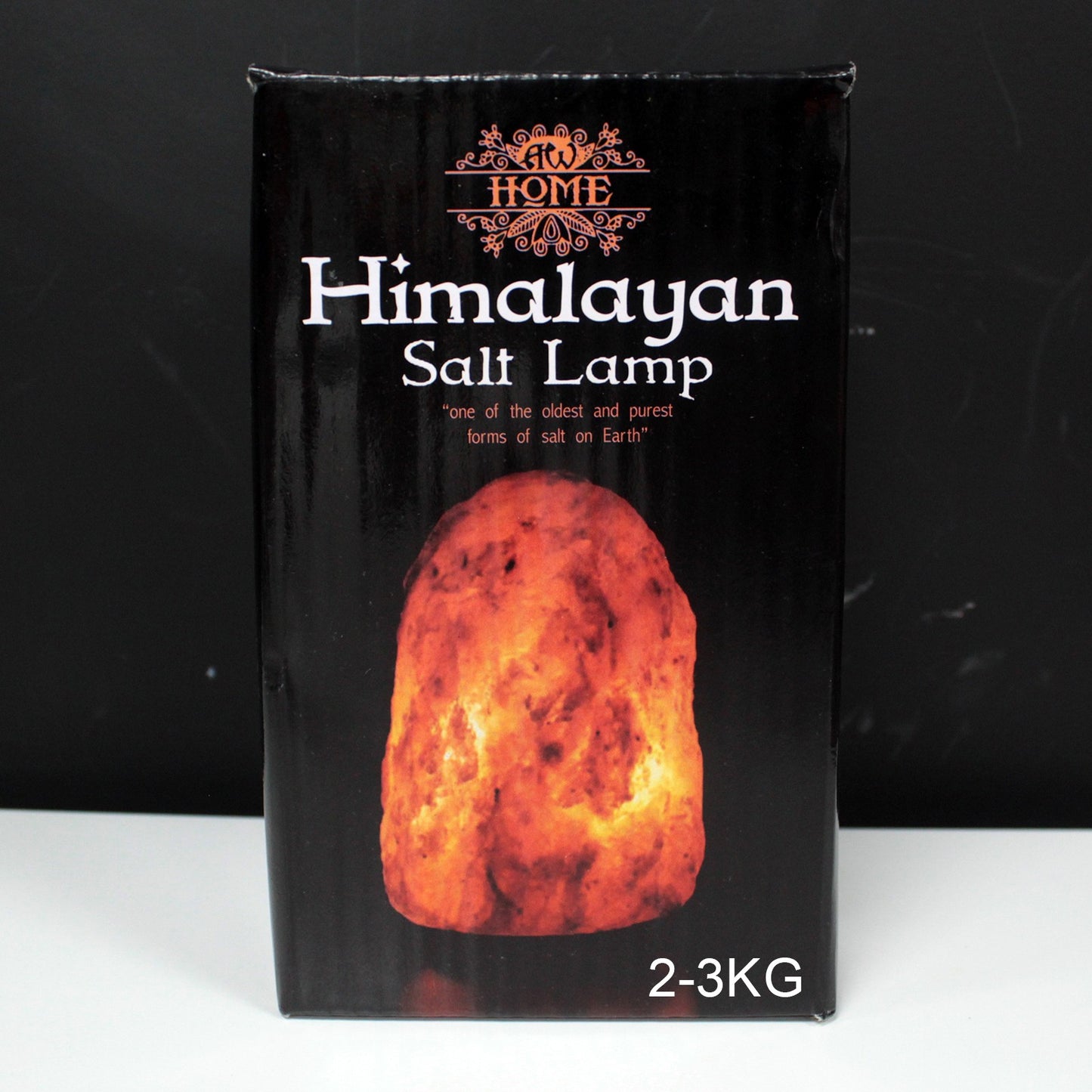 Quality Natural Salt Lamp - & Base 2-3kg