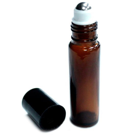 Amber Roller Bottles 10ml