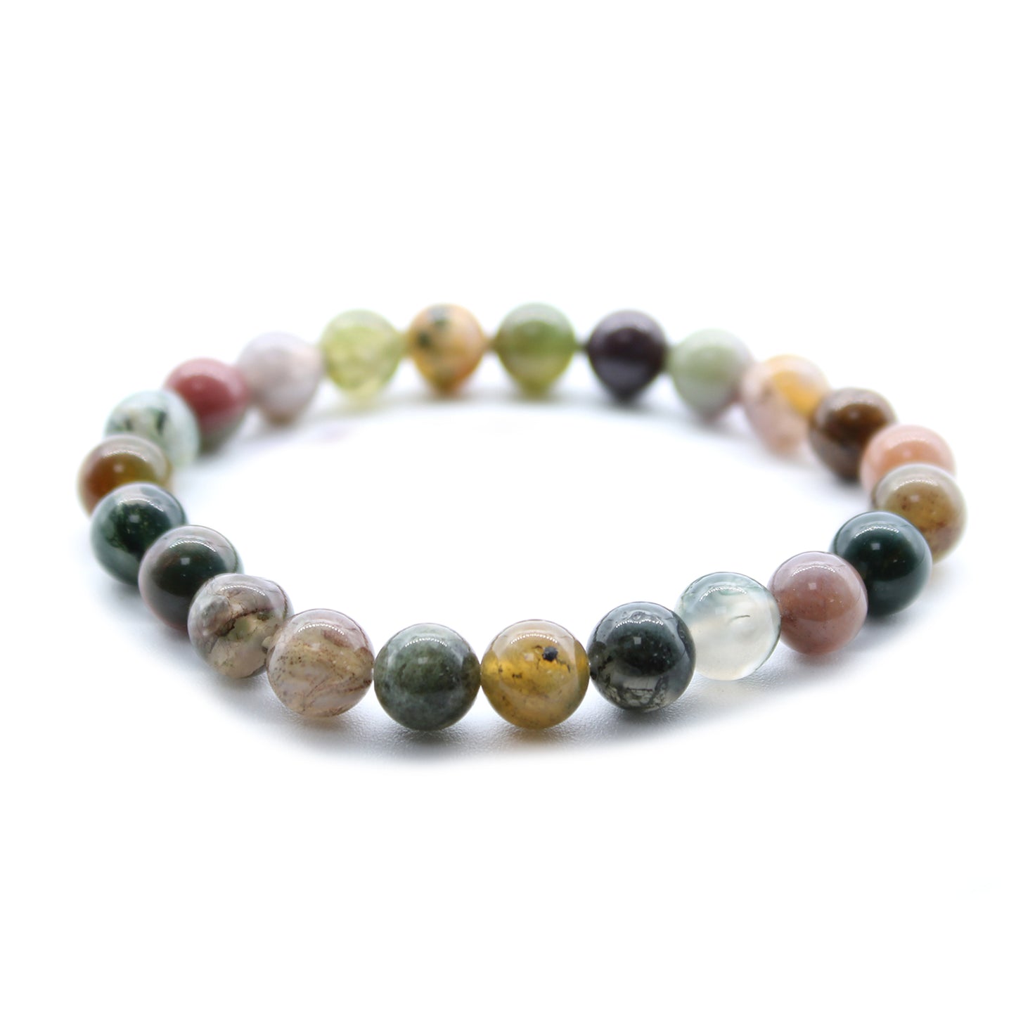 Power Bracelet - Moss Agate