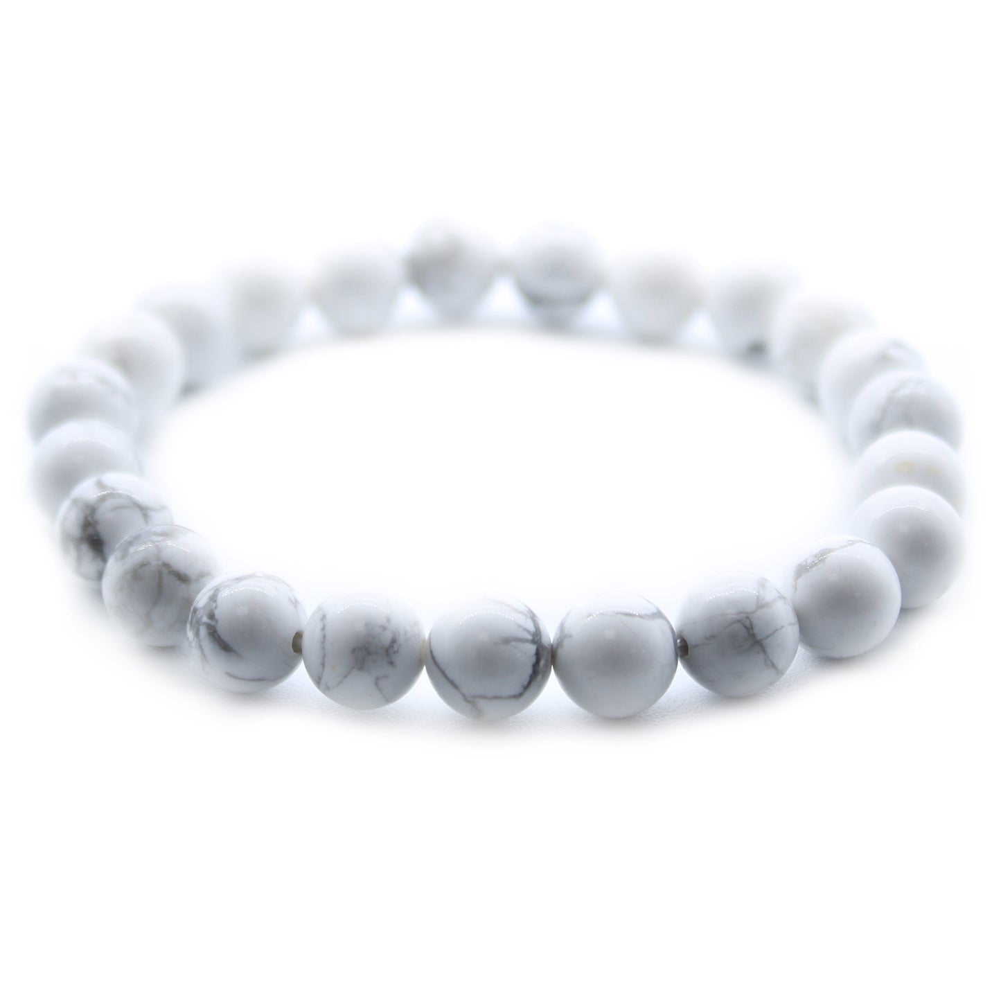 Power Bracelet - White Jasper (Howlite)