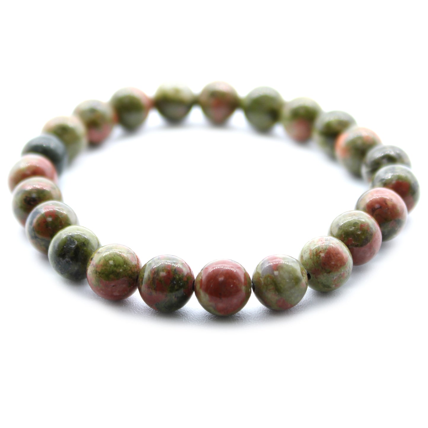 Power Bracelet - Unakite (Green Jasper)