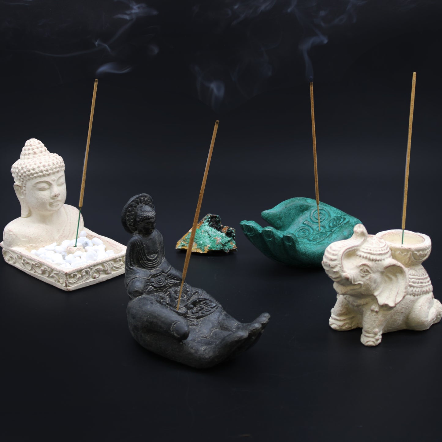 Buddha Feng Shui Incense Burner (cream)