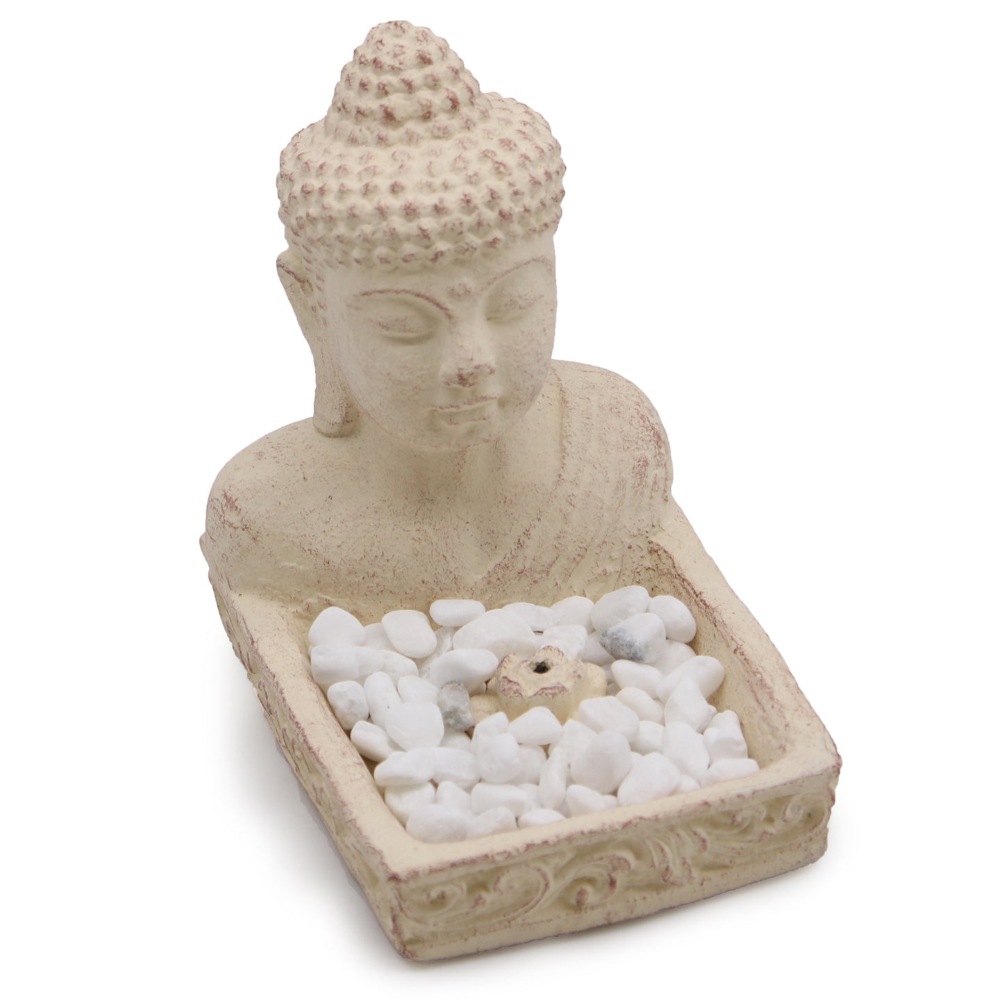 Buddha Feng Shui Incense Burner (cream)