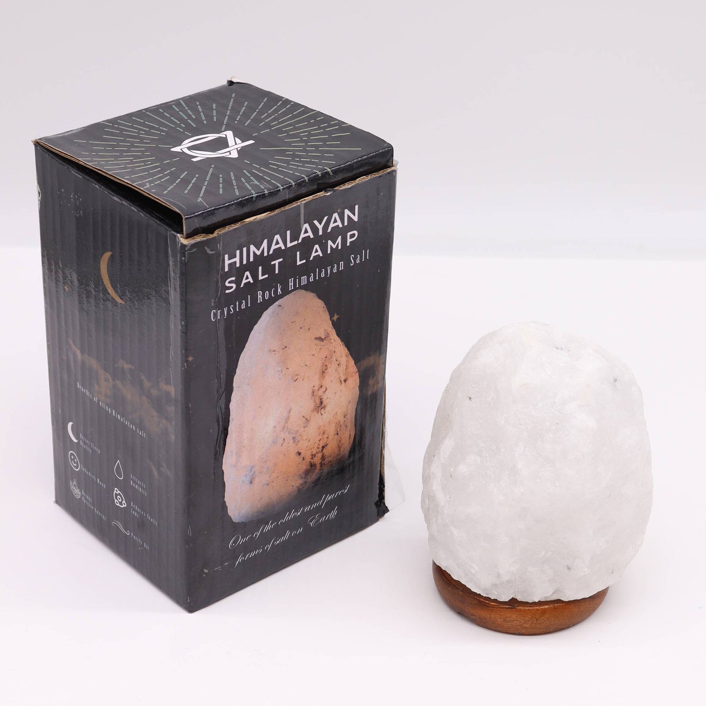 Crystal Rock Himalayan Salt Lamp - 1.5 - 2kg