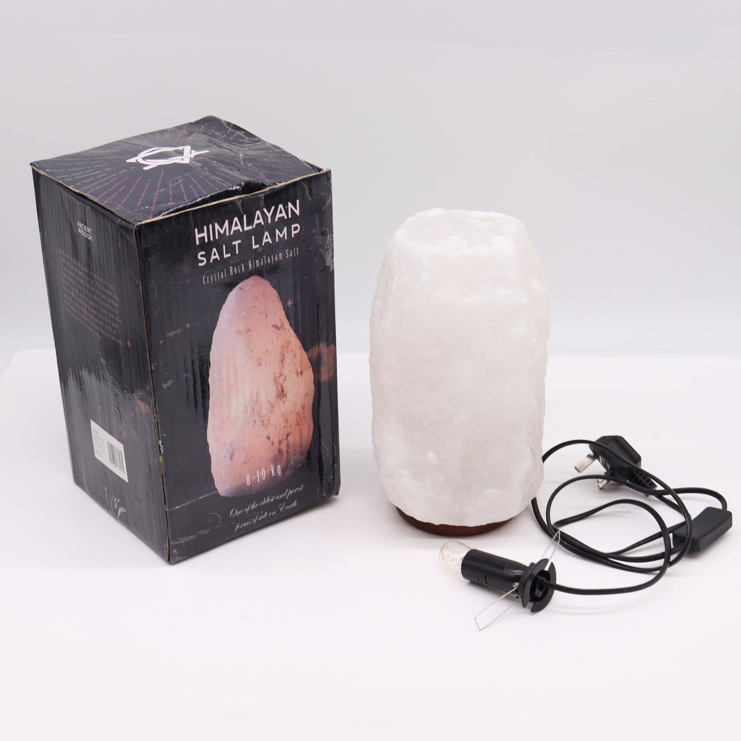 Crystal Rock Himalayan Salt Lamp - & Base 8-10kg