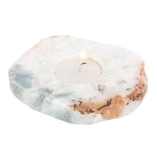 Agate Tealight Holder