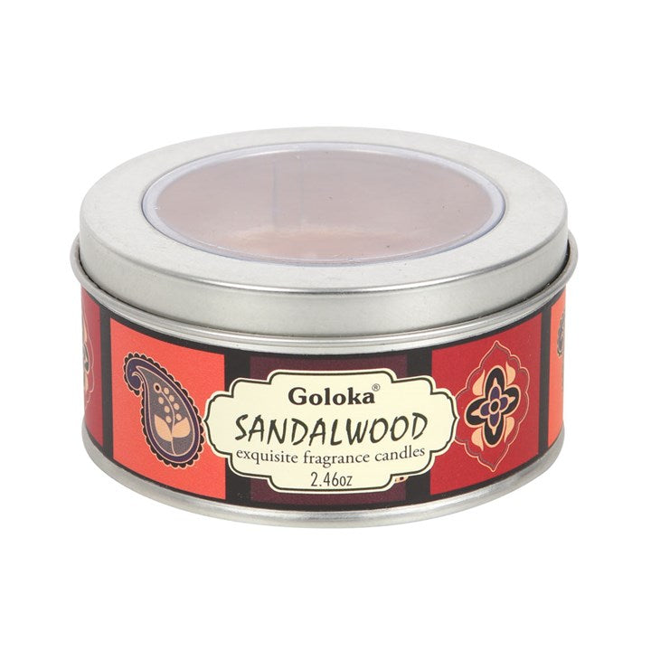Goloka Sandalwood Soya Wax Candle