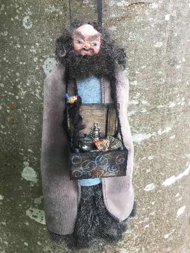 CADEN, One of a Kind Welsh Fairy Art Doll Handmade