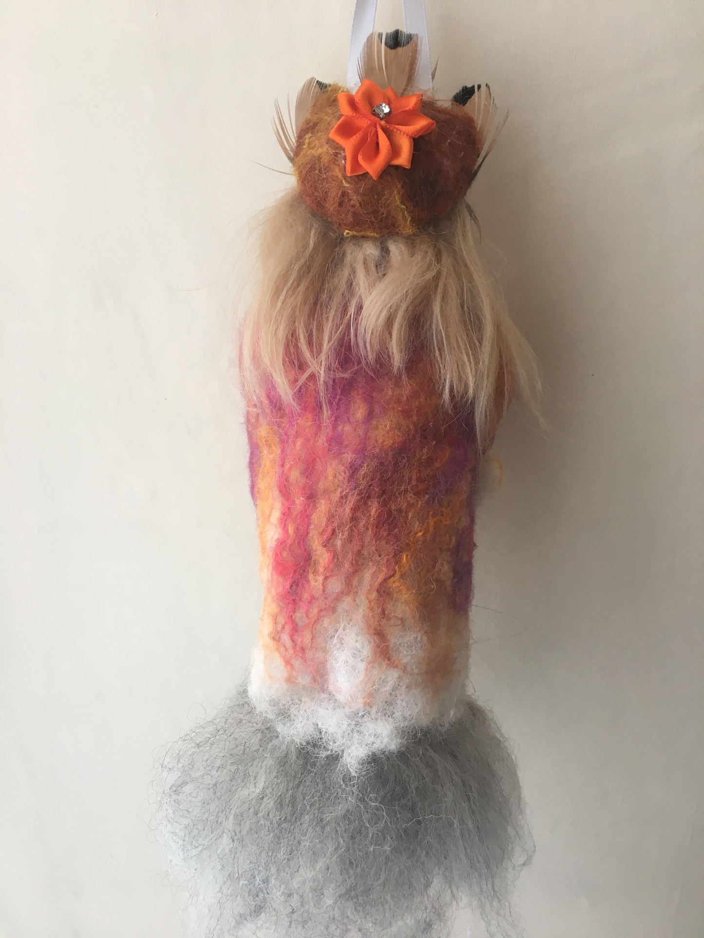 FFREYA, Handmade OOAK Welsh Flower Fairy Art Doll