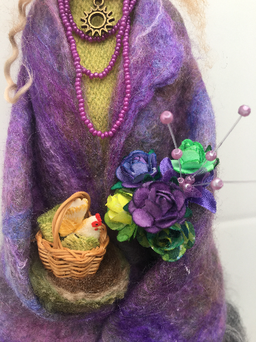 AERONA, Handmade OOAK Welsh Fairy Art Doll