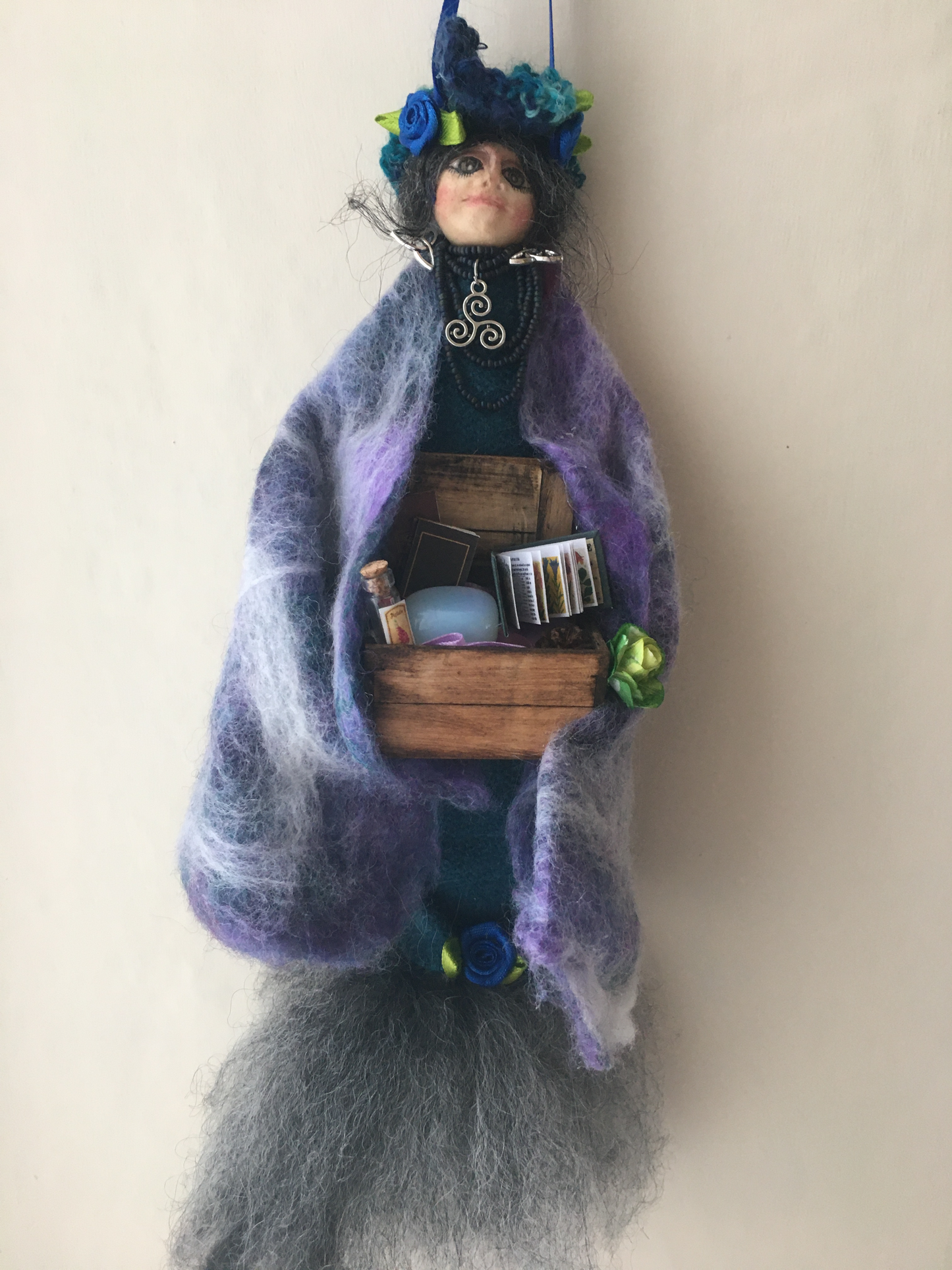 COTHI, Handmade OOAK Welsh Fairy Art Doll