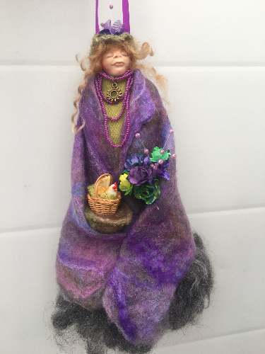 AERONA, Handmade OOAK Welsh Fairy Art Doll