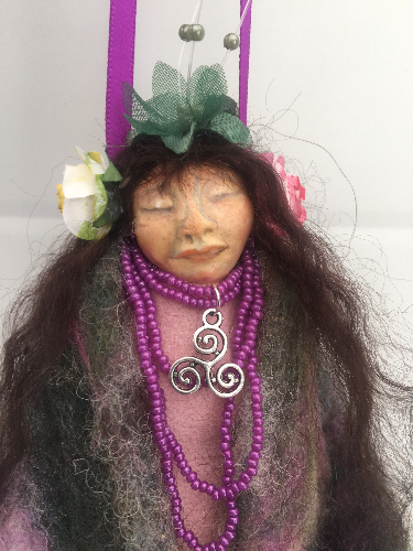 TEIFI, Handmade OOAK Magick Welsh Fairy Art Doll