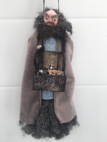 CADEN, One of a Kind Welsh Fairy Art Doll Handmade