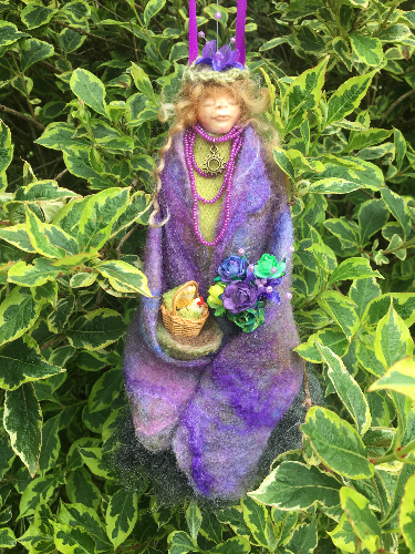 AERONA, Handmade OOAK Welsh Fairy Art Doll