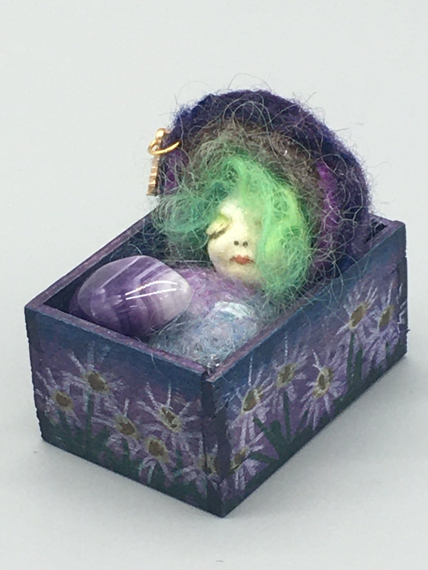 Handmade OOAK Fairy Baby Witch Changeling Art Doll