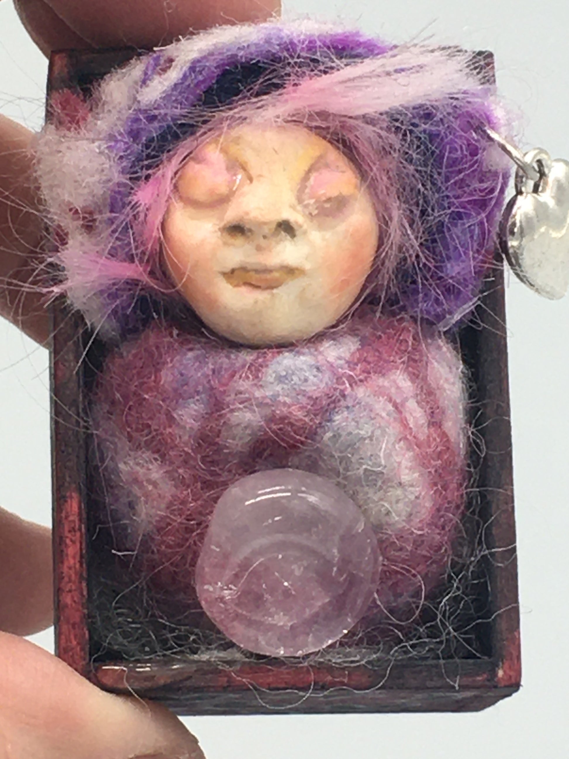 Handmade OOAK Fairy Baby Witch Changeling Art Doll