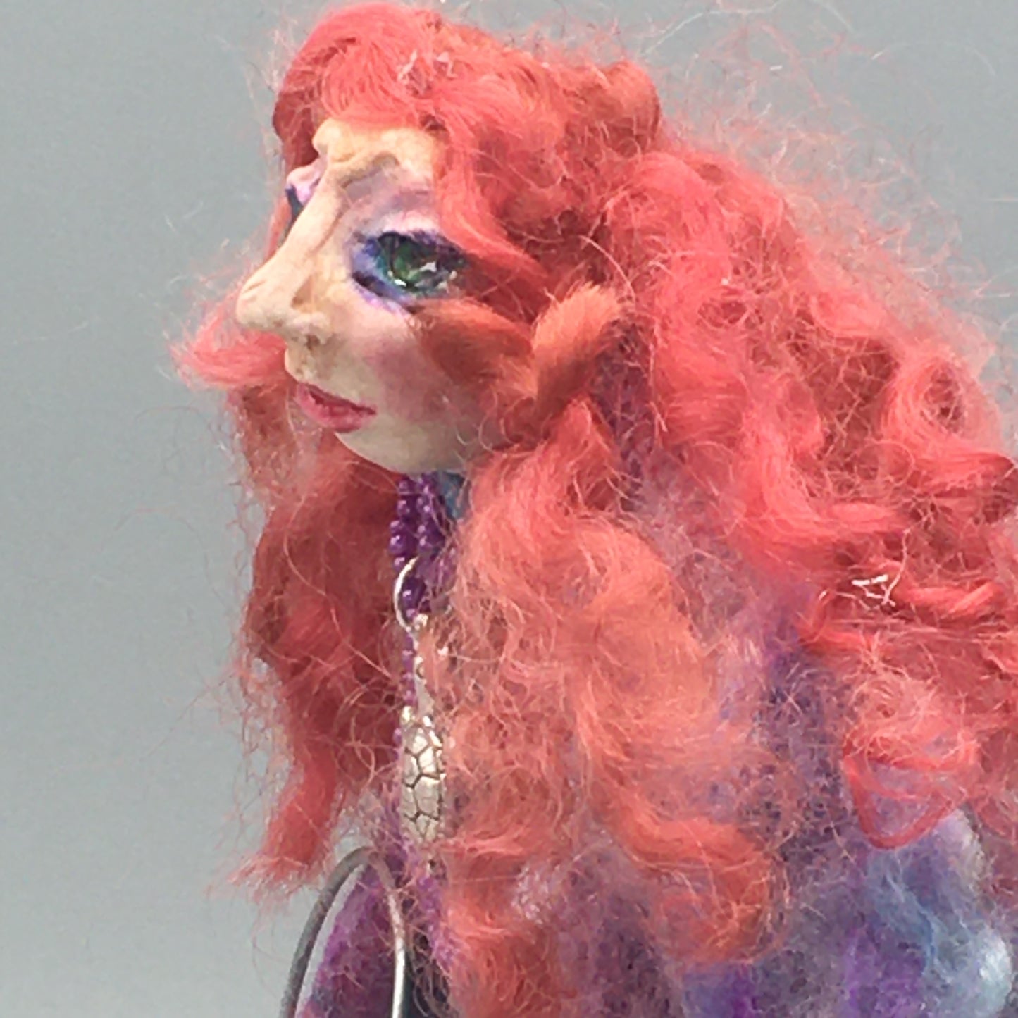CRYSTEN: Handmade OOAK Welsh Fairy Witch Art Doll
