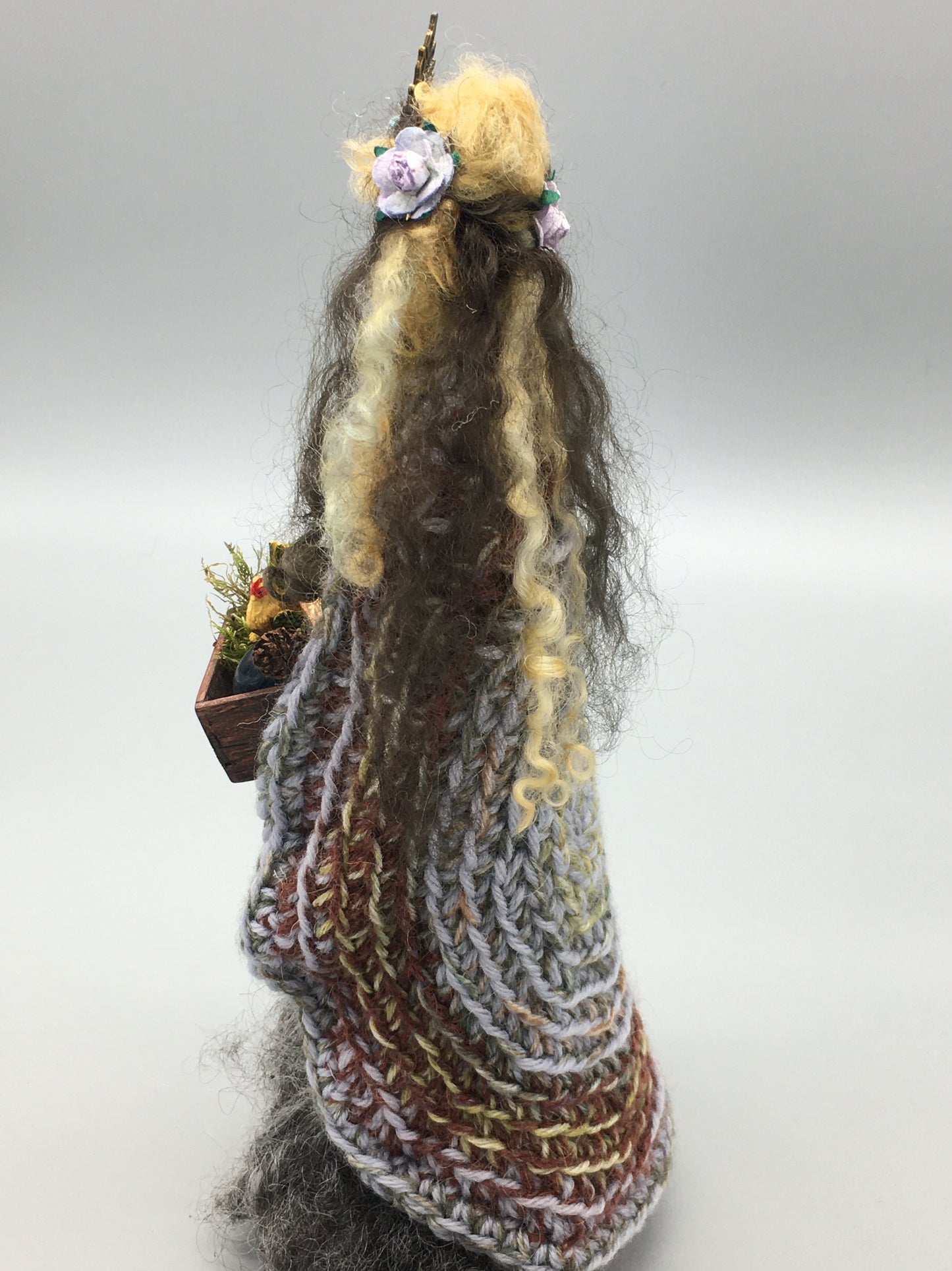 OOAK welsh fairy art doll fantasy collectible handmade doll witch art