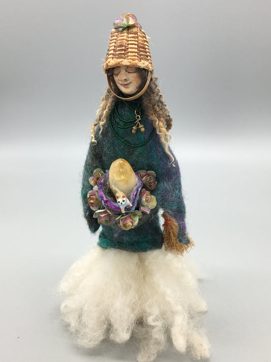 SOLAS: Handmade OOAK Fairy Art Doll * Welsh Crone