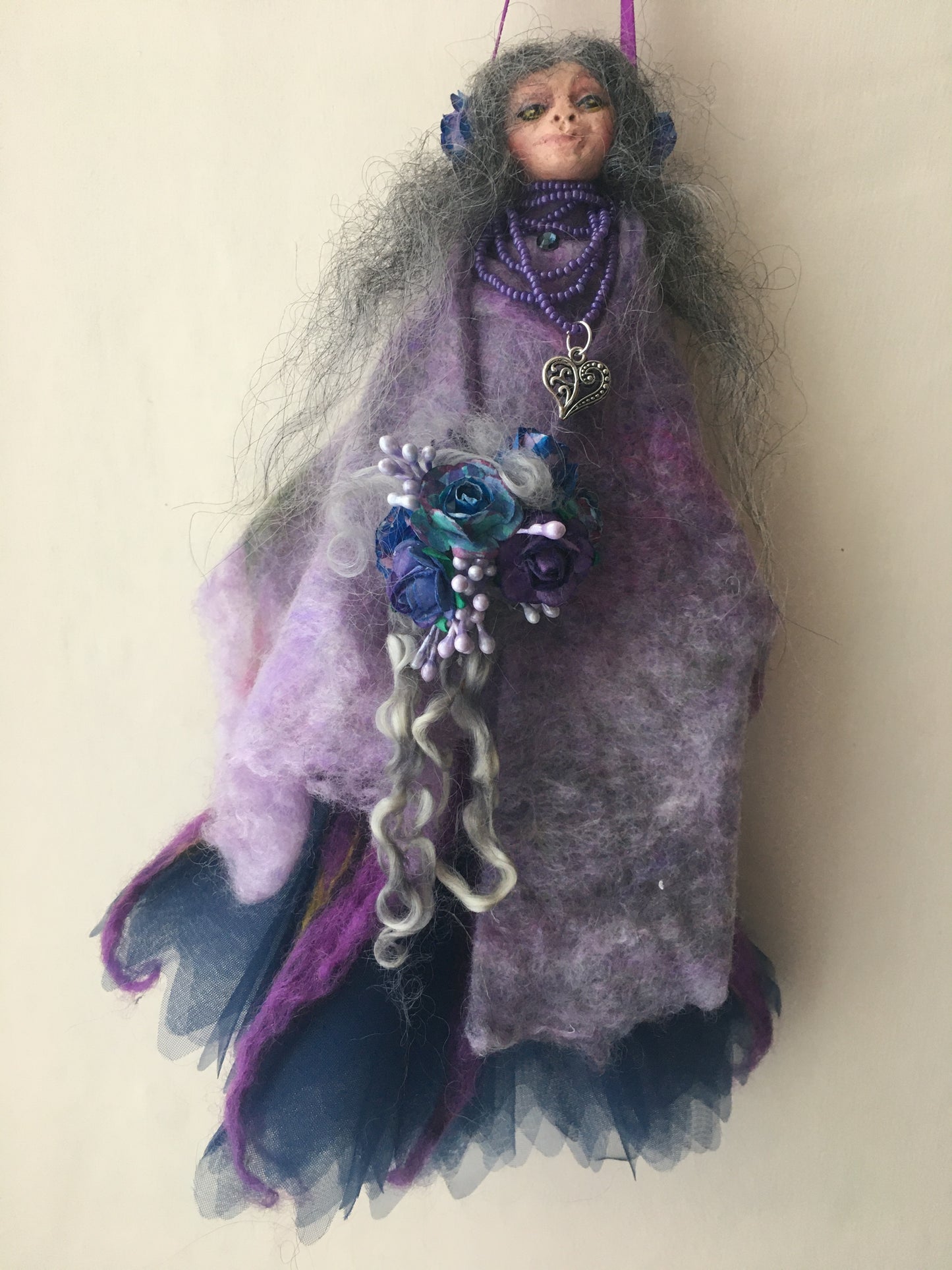 RHYS, One of a Kind Welsh Fairy Art Doll Handmade