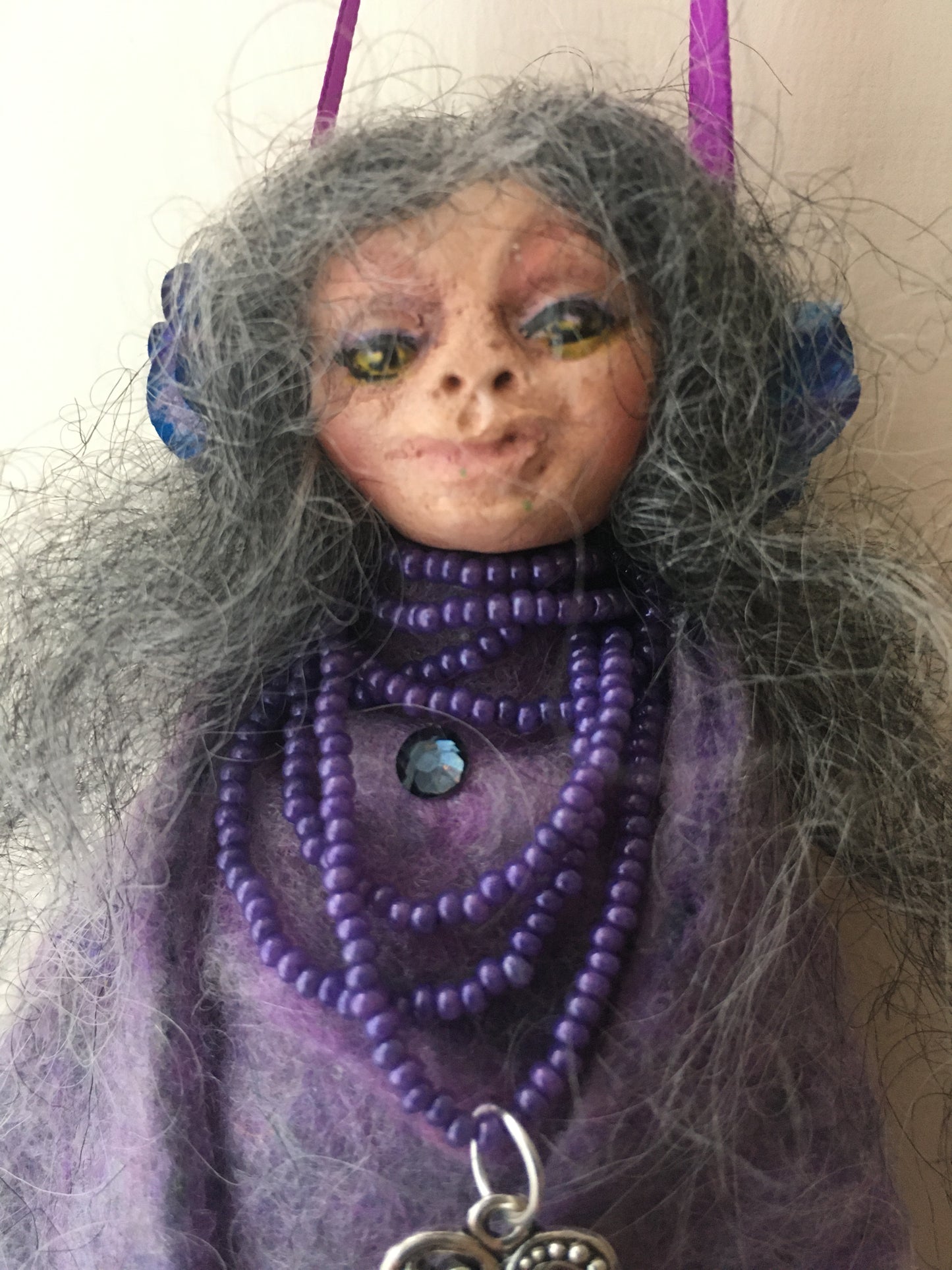 RHYS, One of a Kind Welsh Fairy Art Doll Handmade