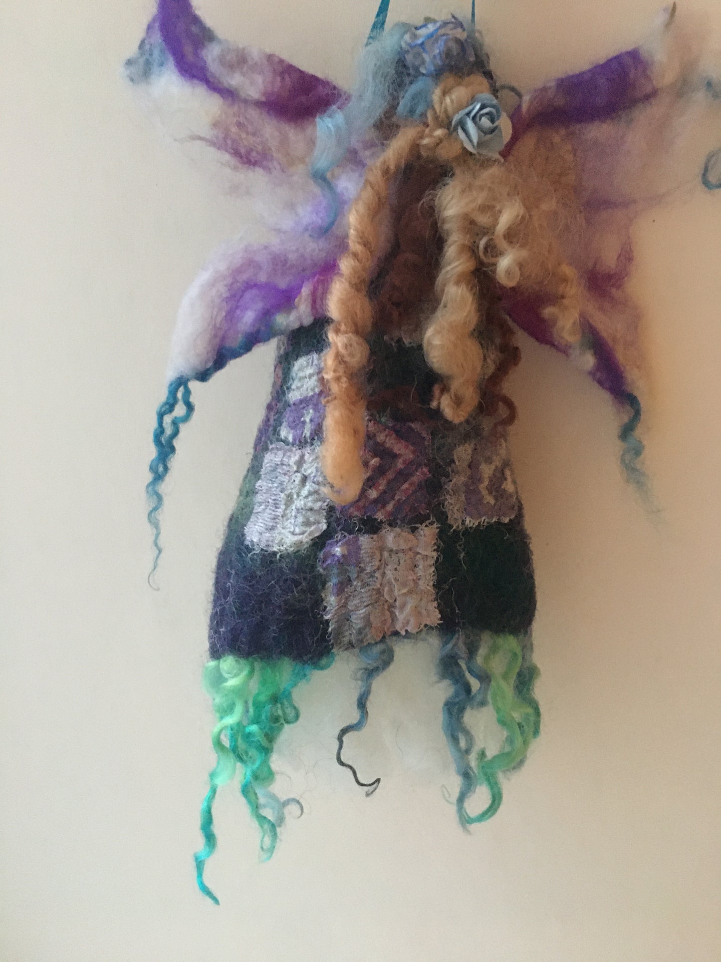 ROBYNA, Handmade OOAK Welsh Fairy Art Doll * Happy Wise Woman