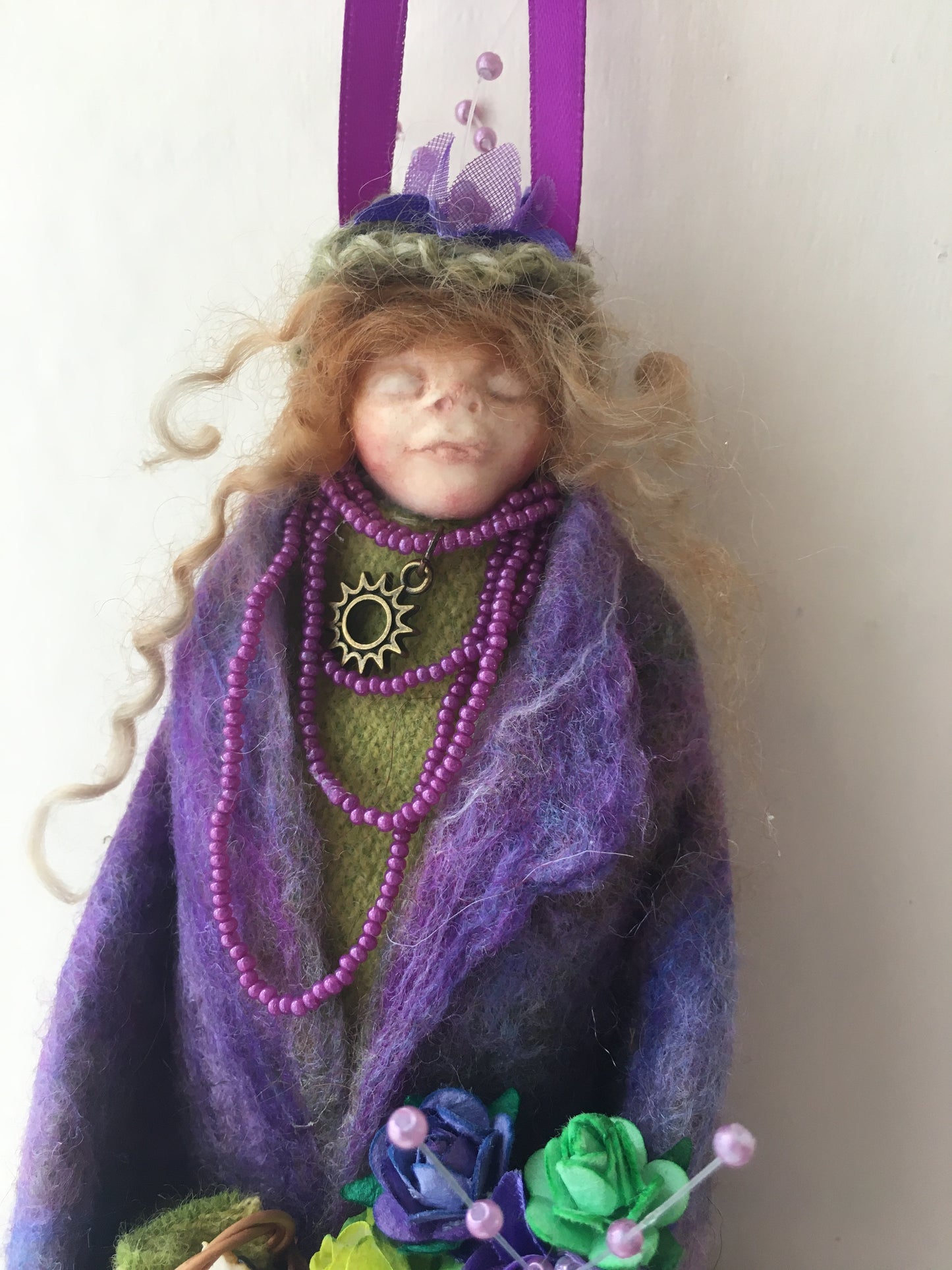 AERONA, Handmade OOAK Welsh Fairy Art Doll