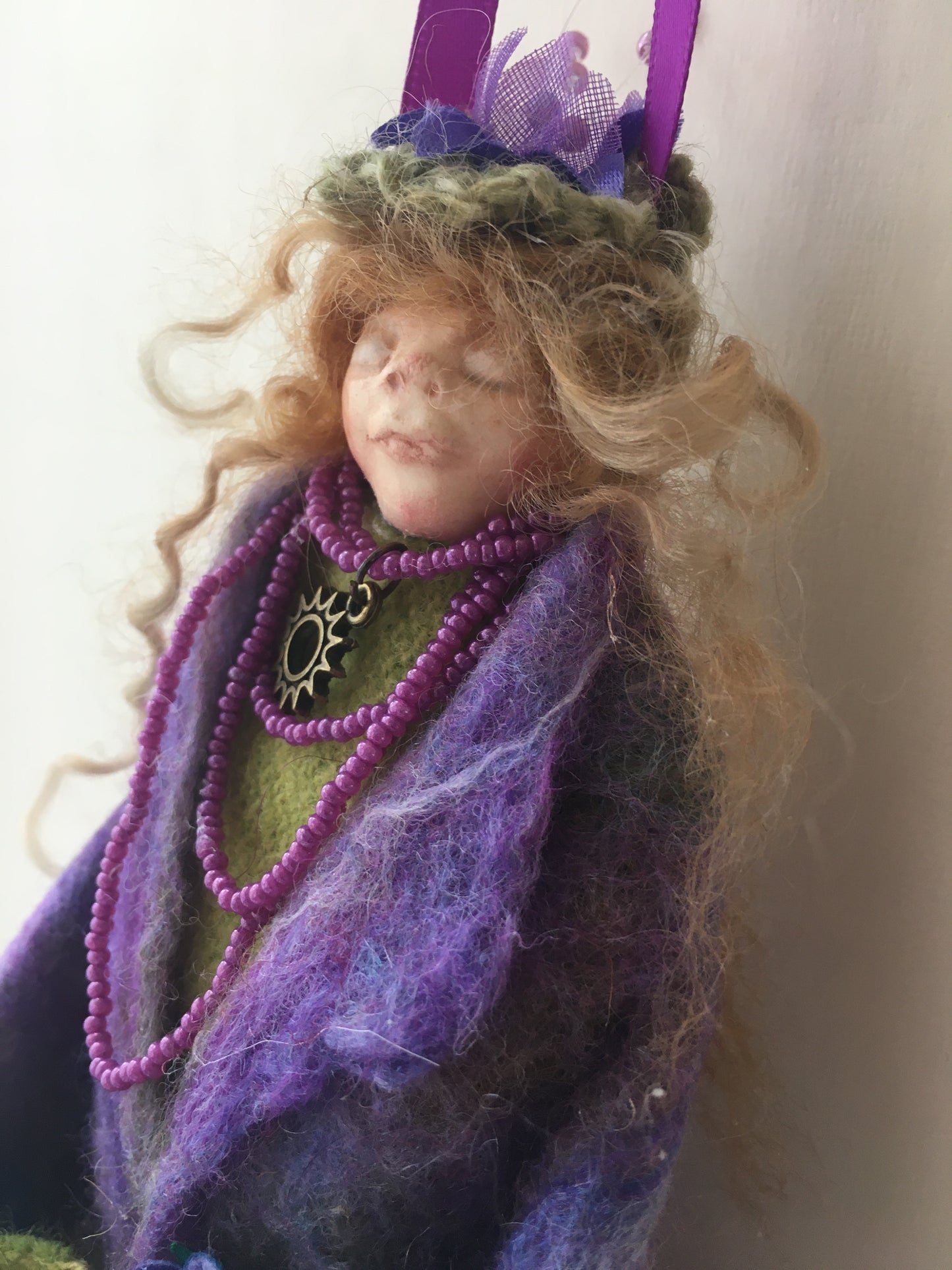 AERONA, Handmade OOAK Welsh Fairy Art Doll