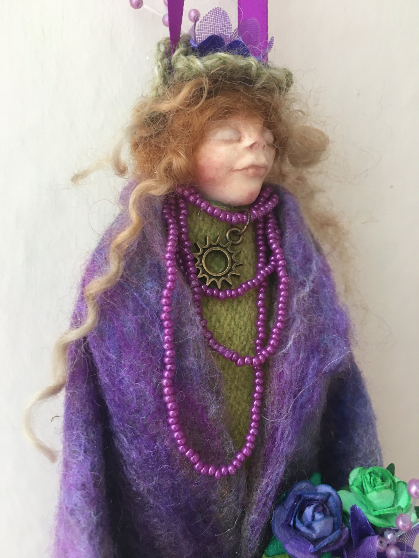 AERONA, Handmade OOAK Welsh Fairy Art Doll