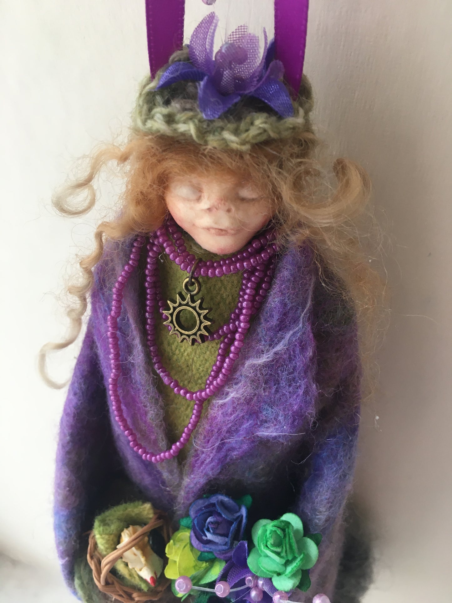 AERONA, Handmade OOAK Welsh Fairy Art Doll