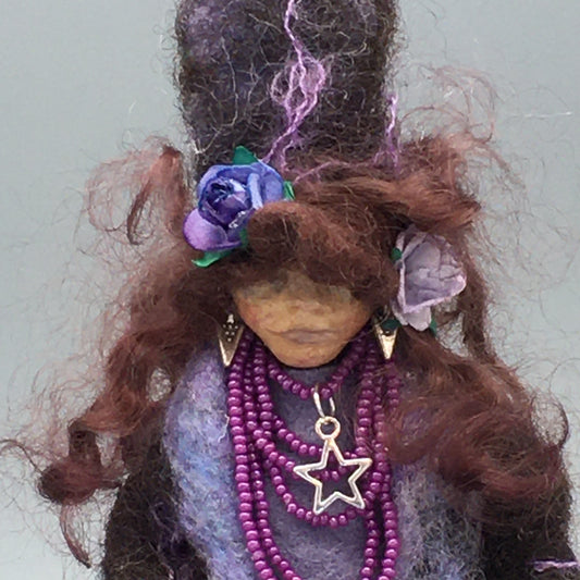 NIA, Handmade OOAK Little Witch Welsh Fairy Art Doll