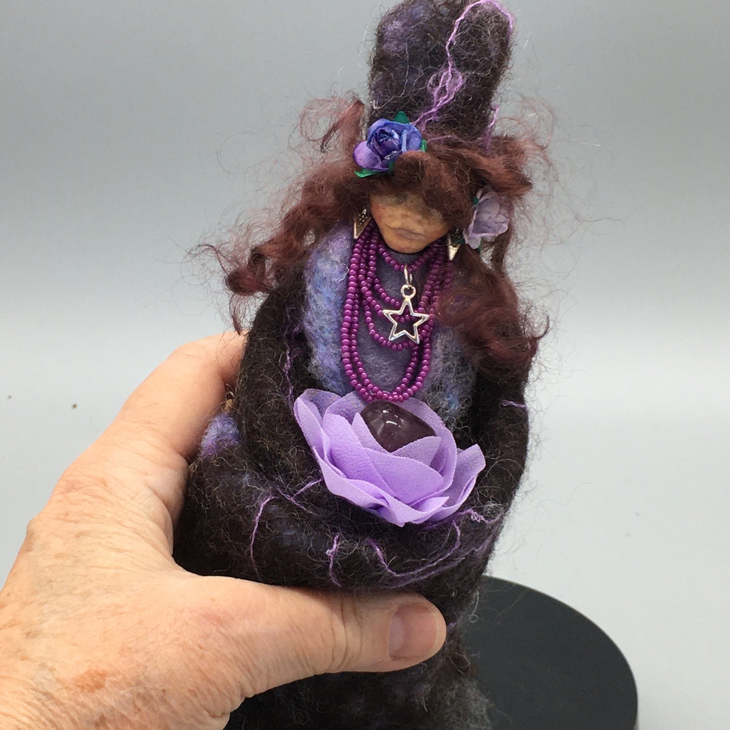 NIA, Handmade OOAK Little Witch Welsh Fairy Art Doll