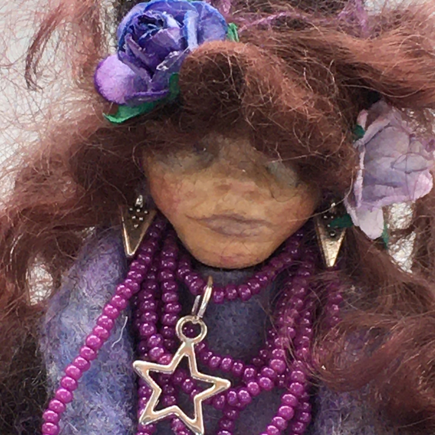 NIA, Handmade OOAK Little Witch Welsh Fairy Art Doll