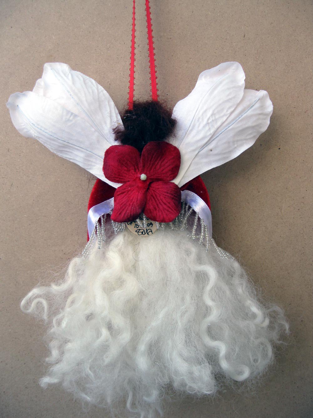 Thalia: Handmade OOAK Guardian Angel Christmas Angel Art Doll