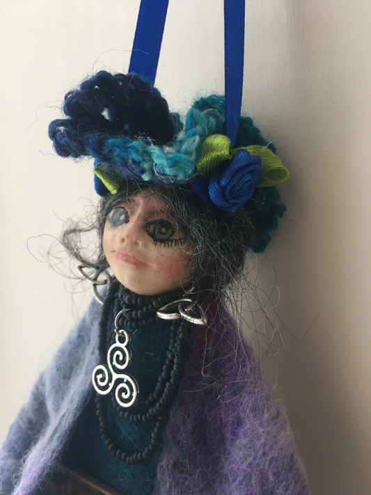 COTHI, Handmade OOAK Welsh Fairy Art Doll